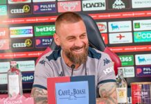 Genoa-Napoli | De Rossi: “Siamo in forma, carichi e molto motivati. Meichtry ha recuperato”