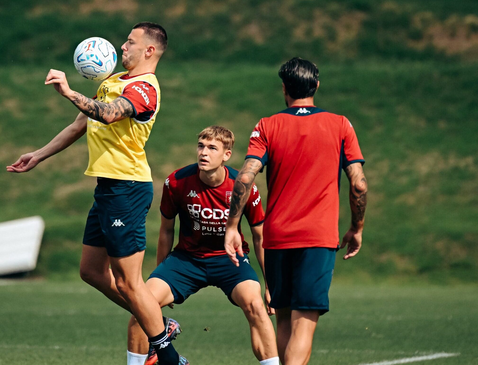 allenamento genoa osmajic