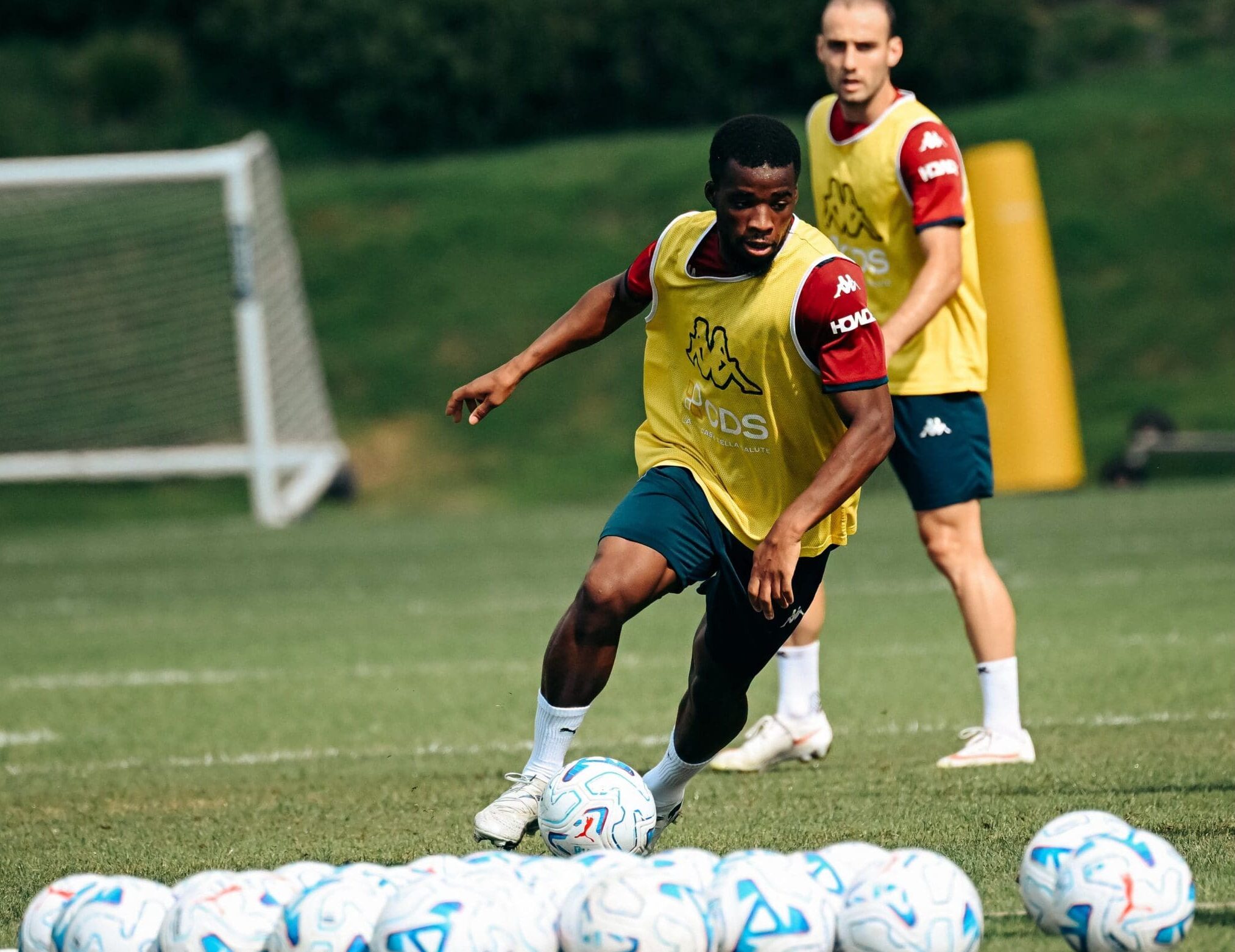 allenamento genoa Traoré