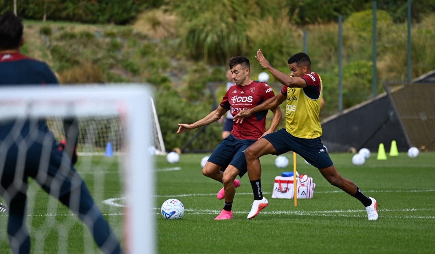 genoa allenamento