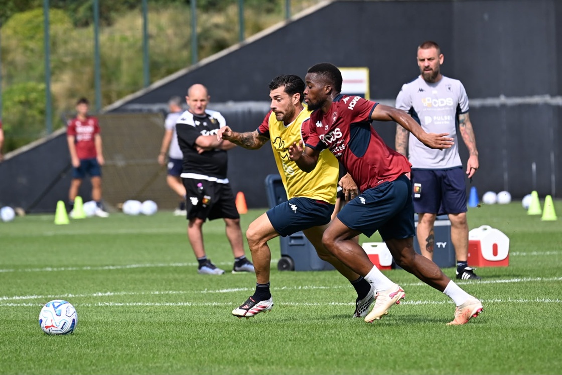 genoa allenamento