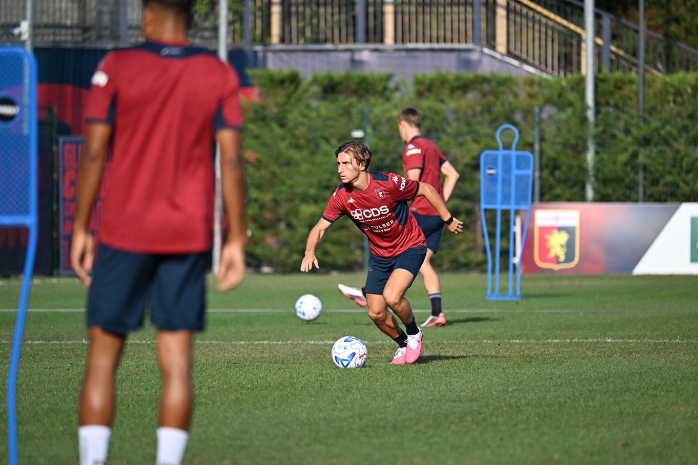 allenamento genoa baldanzi
