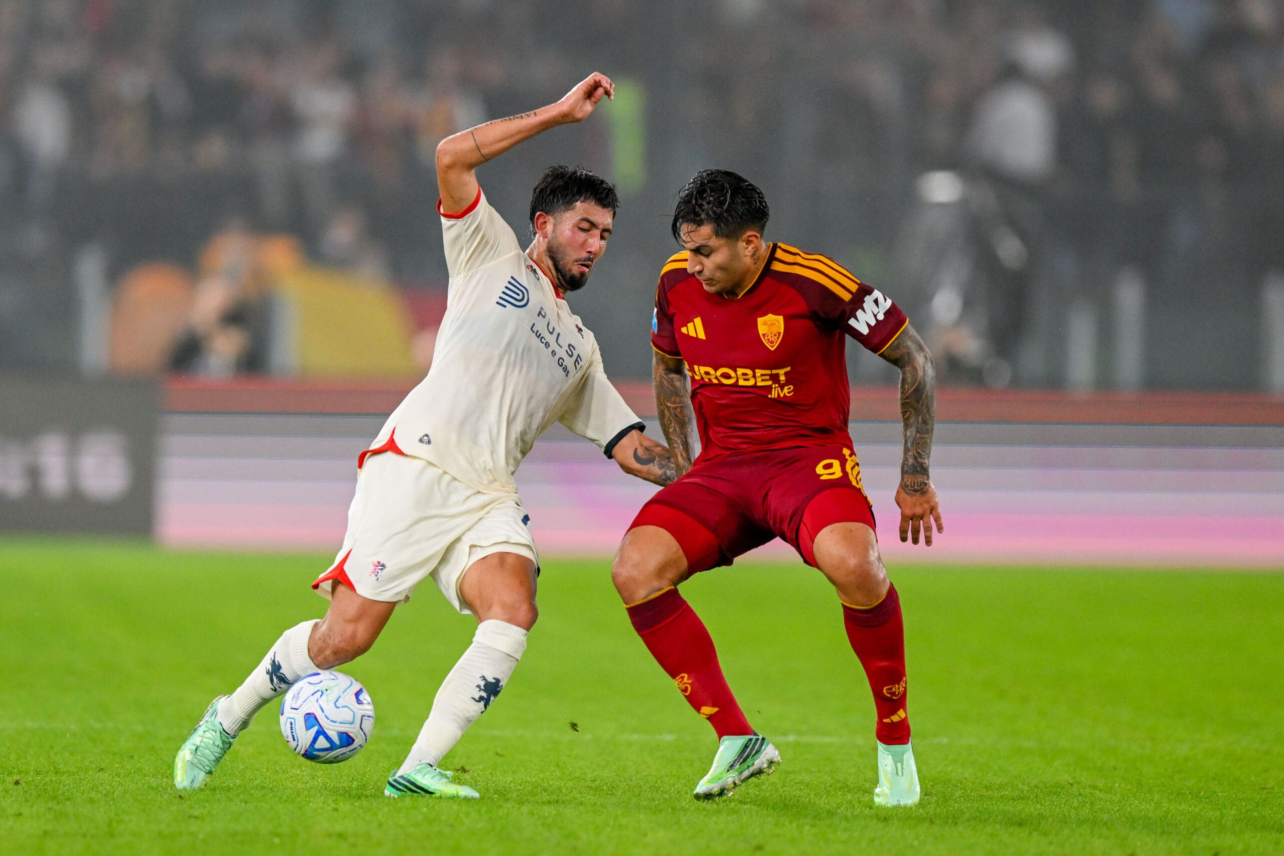 Roma Genoa Ellertsson