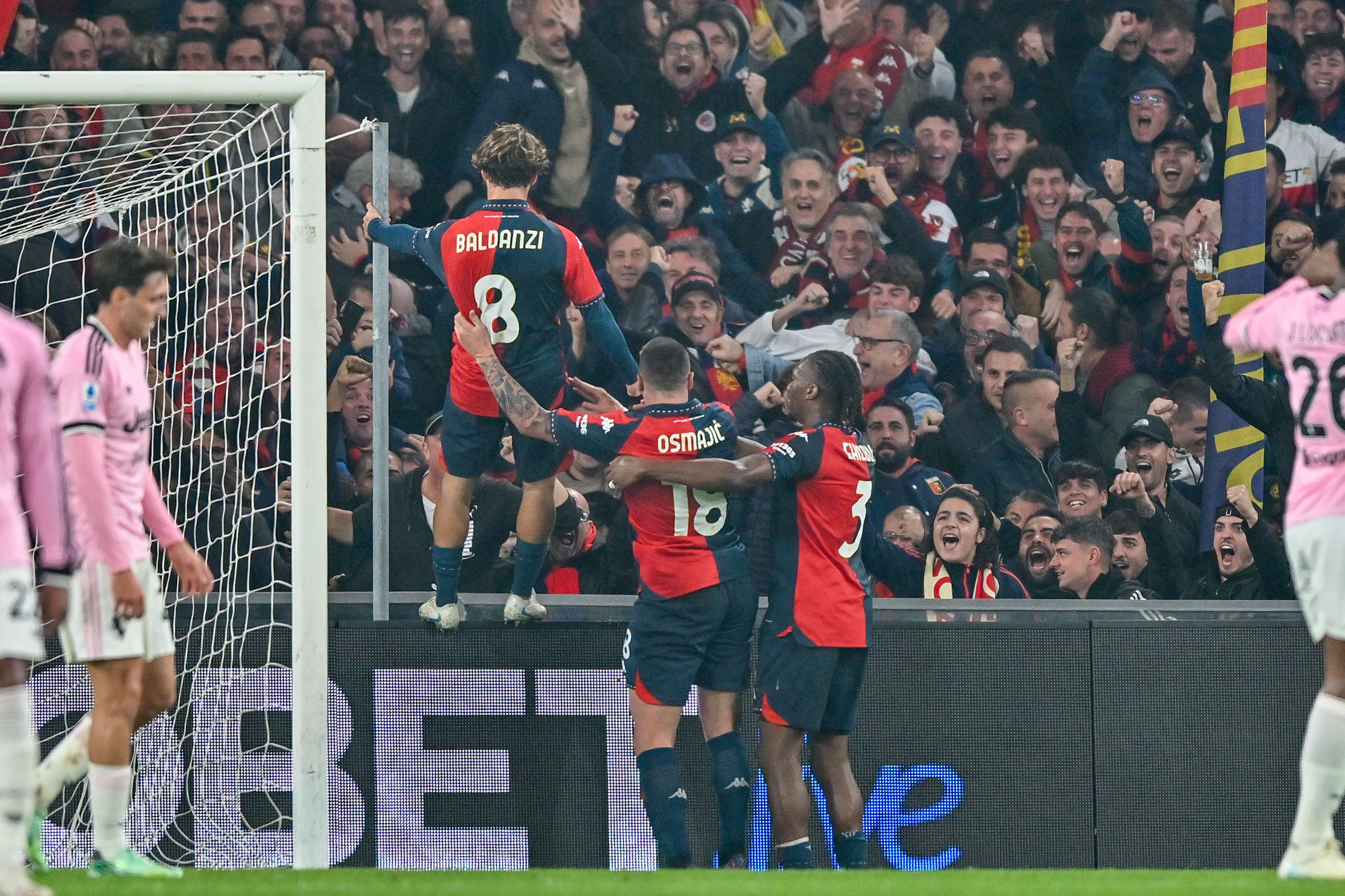 Genoa Juventus Baldanzi Osmajic