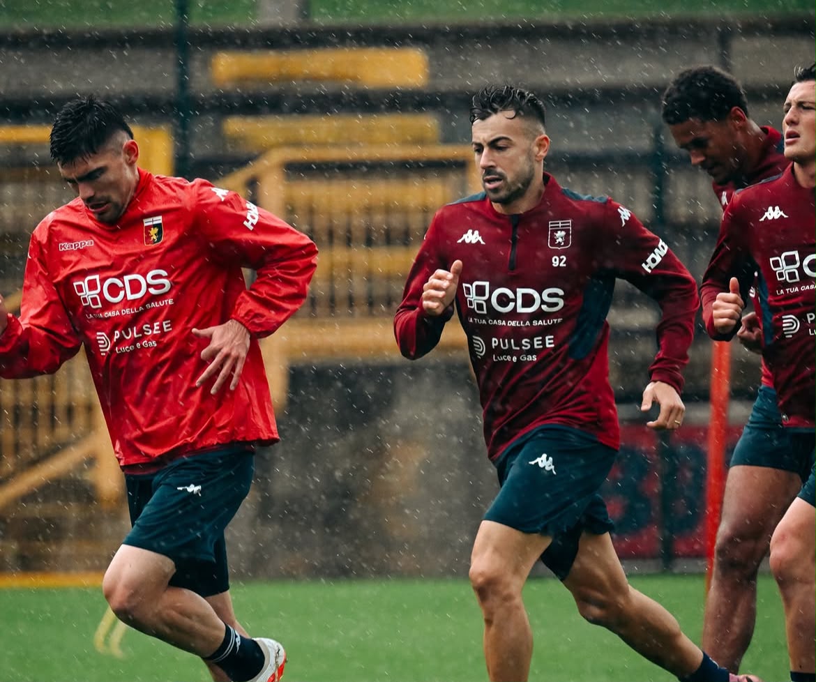 allenamento Genoa Vasquez El Shaarawy