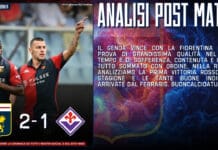 PODCAST | Genoa-Fiorentina, l’analisi della prima vittoria rossoblù in campionato